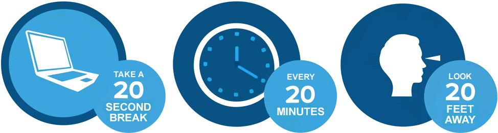 20-20-20 Rule to Prevent Digital Eye Strain